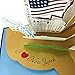 I Love New York City – 3D Pop Up Greeting Card for All Occasions – Travel, Love, Birthday, Retirement, Congrats, Thank You, Get Well, Christmas – Fold Flat, Envelope Includedthumb 2