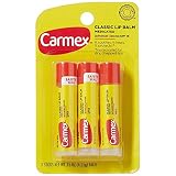Carmex Broad Spectrum SPF 15 Water Resistant Sun Screen .15 OZ (3 pack of 3 sticks, 9 sticks total)