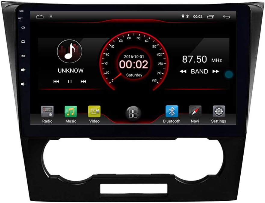 Autosion Android 10 Car DVD Player Sat Nav Radio Headunit Navigation Stereo for Chevrolet Epica 2007-2012 Steering Wheel Control