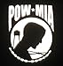 Reflective POW MIA Decal - 2 3/8