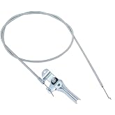 GW-9015 GW-9240 Throttle Lever Cable for Troy Bilt Horse Tiller Lawn Mower | Throttle Lever Cable Conduit Length 54", Total Length 62"