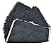 My Doggy Place Pet Drying Towel - Super Absorbent Microfiber with Hand Pockets - Bathing Essential for Dogs - Quick-Dry Shammy - Machine Wash & Dryer Friendly - Charcoal - 30 x 12.5 in