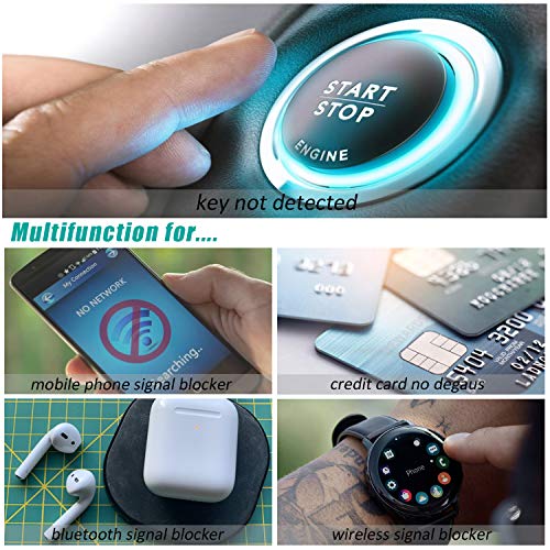 Todoxi Faraday Box Car Key Fob Protector RFID Box for Keys Large PU