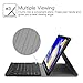 Fintie Keyboard Case for Samsung Galaxy Tab S4 10.5 2018 Model SM-T830/T835/T837, Slim Shell Lightweight Stand Cover with Detachable Wireless Bluetooth Keyboard, Galaxy