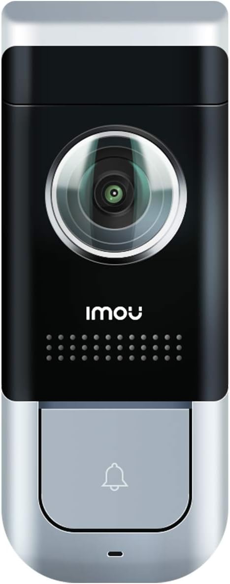 Imou Wired Smart Doorbell: 1080P, PIR Detection, Night Vision, Wide Viewing Angle, Weather Resistance