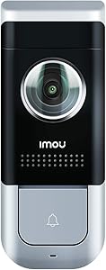 Imou Wired Smart Doorbell: 1080P, PIR Detection, Night Vision, Wide Viewing Angle, Weather Resistance