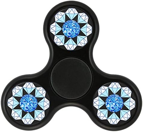 Lost 7er 2017 Tri-Hands Fidget Spinner Toy Minimize Stress Helps Focus,Perfect for ADHD E ADD,Fashion Design and Images (TDM-Diamond)