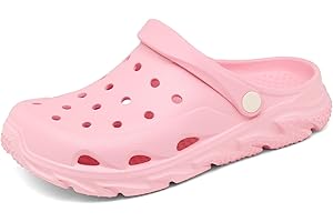 Scecocrs Women’s Garden Clogs, Slip-on Comfort Sandals with Arch Support