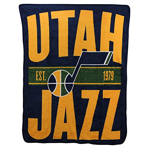 The Northwest Company NBA Clear Out Super Soft Plush Throw Blanket (Utah Jazz)