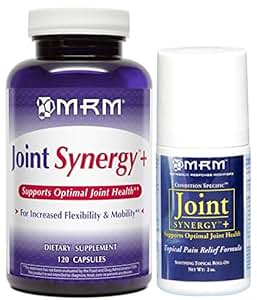 Amazon.com: MRM - Joint Synergy Plus Supplement & Soothing Topical Roll ...