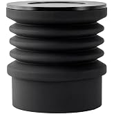 Espresso Coffee Grinder Single Dose Hopper with Silicone Bellow Air Blower Blaster for Blow Out Residual Coffee Grinds Compatible for Mazzer Niche Zero Mahlkonig EK43 Fiorenzato Grinder