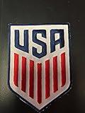 USA Fifa World Cup Soccer Iron on Patch Crest Badge ... 2.5 X 2.25 Inches ... New