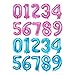 Number 2 Balloon (40 INCH) Pink Girl 2nd Birthday Decorations Aluminum Mylar Party Balloons for Wedding Anniversary Baby Bridal Shower BA02PK