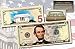 LINCOLN MEMORIAL DAY VERSION Genuine Legal Tender COLORIZED 2-Sided $5 US Bill