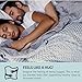 Multi-Relief Weighted Blanket - 100 Night Risk-Free Trial - Supports Healthy Sleep & Can Help Reduce Stress - Includes Premium Super Soft & Washable Cover - 15LBs - Adult Queen Size - Heavy Blanket