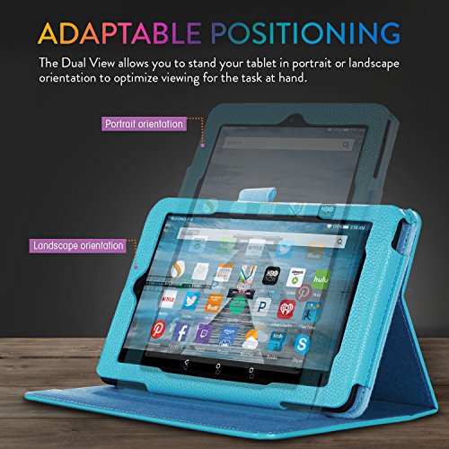 4 Amazon+rooCASE+Leather+Lightweight+Folding