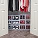 IRIS USA NPD-W IRIS Wide Clear Pull Down Front Access Shoe Box