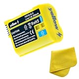 Nikon EN-EL15 Battery - Replacement Rechargeable Li-ion Battery for Nikon D7000,V1,D600 & more DSLR Cameras & Nikon Battery Charger-Battery Capacity-2550 mAh & Output Voltage-7.0V by Yellow Battery