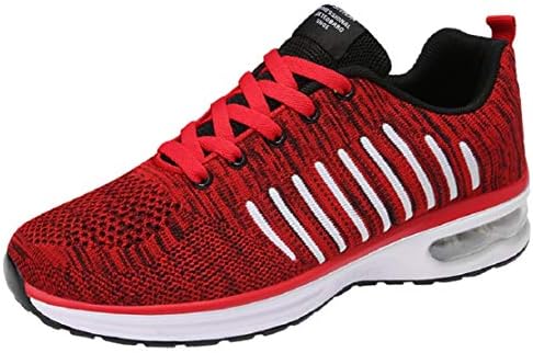 Men Mesh Knitted Running Shoes Air Cushion Lightweight Walking Tennis Trainers by Lowprofile