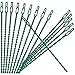KINGLAKE 100 Pcs 9 inch Flexible Adjustable Plant Ties Plastic Gardening Plant Twist Tiesthumb 1