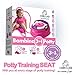 Babyloo 3 In 1 Bambino Booster Potty Training System with Free Standing Potty, Step Stool, and Toilet Mount for 6 Months and Up, Pink and Purple