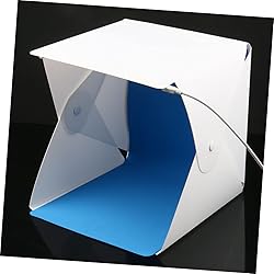 BRIGHTFUFU 1 Set Folding Light Box Tent with Color