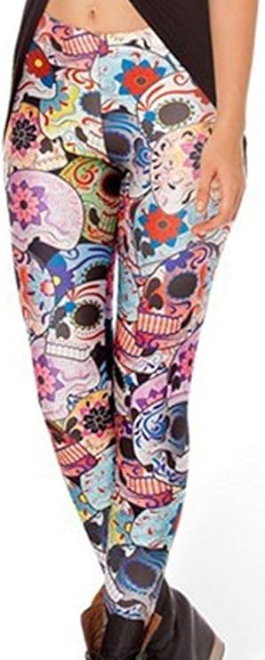 Tamskyt - Leggings Ajustados para Mujer, diseño de Unicornio