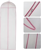 Jetcloud Wedding Dress Bag 180cm Non-woven Bridal Garment Cover Long Breathable view 3