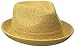 Bailey of Hollywood Men's Billy Fedora with Teardrop Crown