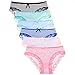 ANZERMIX Women's Stripe Cotton Comfortable Panties Pack of 6 (Size M)