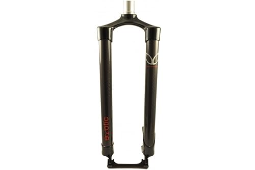 Exotic Rigid Carbon MTB Fork, PM Post Mount Disc Brake, for