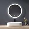Heilmetz-Espejo-de-bano-led-Espejo-de-bano-Redondo-Espejo-de-Pared-con-Interruptor-tactil-diametro-60-cm Heilmetz-Espejo-de-bano-led-Espejo-de-bano-Redondo-Espejo-de-Pared-con-Interruptor-tactil-diametro-60-cm