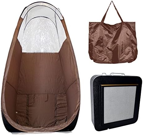 MaxiMist Spray Tanning Overspray Extraction Fan With Brown Tan Tent