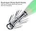 Fluorescent Squid Jig Hooks 10pcs Fishing Squid Cuttlefish Sleeve Jig Lure Octopus Multineedle Baits