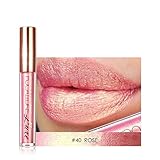 Hunputa Ultra Metallic Lip Matte Perlees Lipstick Blondie Metallic (D)