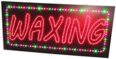 LED Waxing Open Light Sign Super Bright 