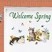 Collections Etc Garage Door Magnets Set Decoration - Welcome Spring Kittens & Butterflies