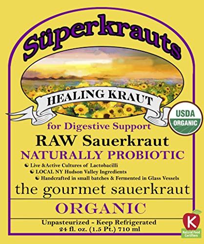 Healing Kraut Combo for digestive support: organic, raw fermented, unpasteurized, probiotic, vegan and gluten free. 24… - Image 3