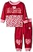 RBX Baby Girls' 2 Piece Long Sleeve Top and Pant Set Dance