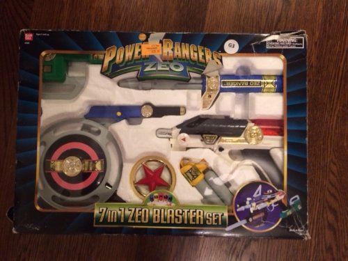 Power Rangers Zeo 7 in 1 Blaster Set Bandai 1996 Weapon Misb Mib New