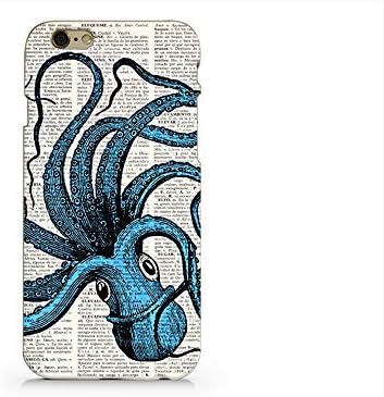 Octopus Iphone 6 6S case, Iphone 6 6S Case Plastic Hard White Cover Skin Case (4.7'' Screen)-Quindyshop