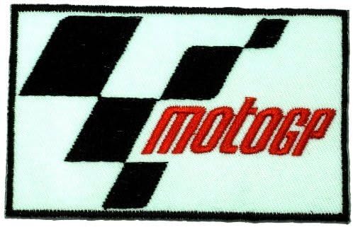 2.2 x 3.5MotoGP Grand Prix Motorcycle Biker DIY Applique Embroidered Sew Iron on Patch Applique Souvenir Accessory