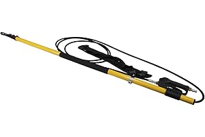Erie Tools 24' Telescoping Wand 3800 PSI with Adjustable Support Belt for Hot Cold Water Pressure Washer