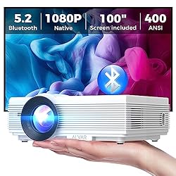 Native 1080P Bluetooth Projector with