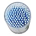 Yimart 400pcs Blue Regular Size 3mm Reusable Mascara Applicator Individual Eyelash Extension Microbrushes Makeup Tools
