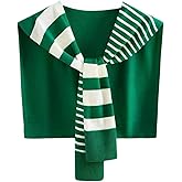 WaJuemy Sweater Shawl Wraps for Women Sweater Knitted Knotted Shawls Travel Casual Scarf Cape Shoulder Tops Fashion Wrap