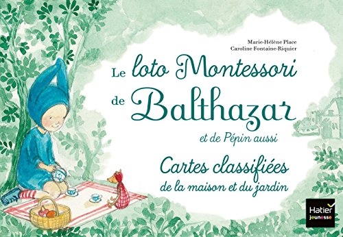 Le loto Montessori de Balthazar - la maison - coffret (French Edition) by Marie-Hélène Place