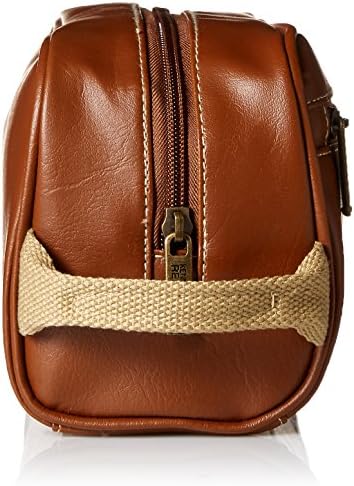 Kenneth Cole Reaction Men's Top Zip Single Compartment Travel Kit 3 Kenneth Cole Reaction Men's Top Zip Single Compartment Travel Kit