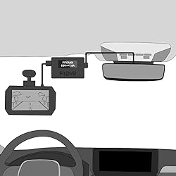 FitDVR Dash Cam Power Adapter (12pin), Compatible