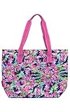 Lilly Pulitzer Insulated Beach Cooler - Navy Tripping & Sippin